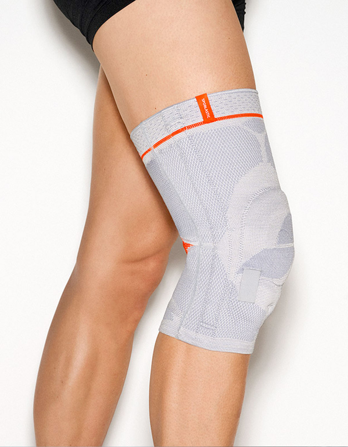 Foto einer Bandage am Knie