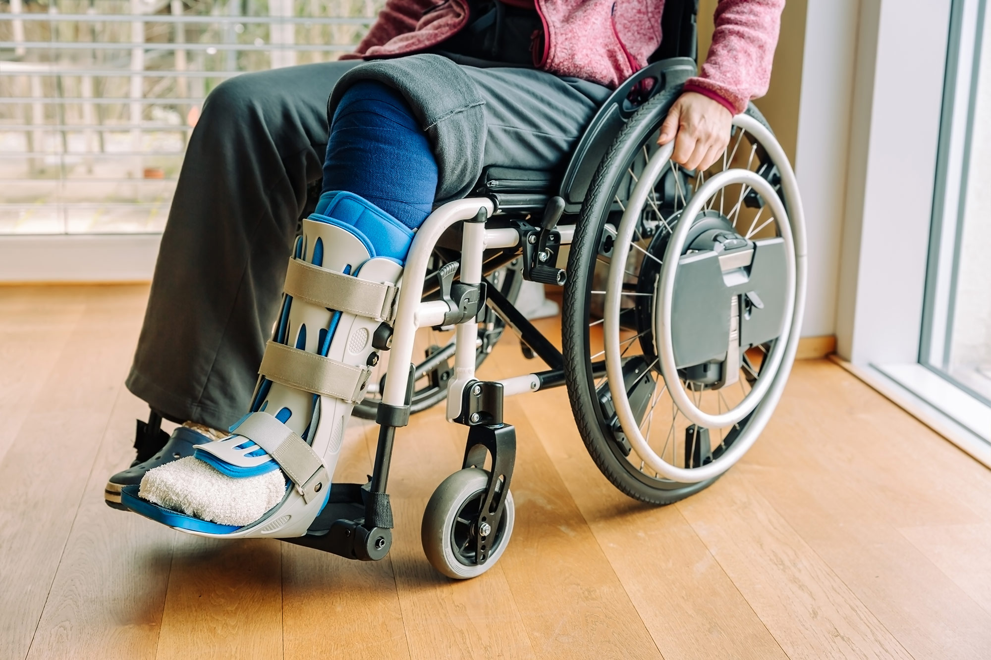 Foto von orthopädischen Schuhen