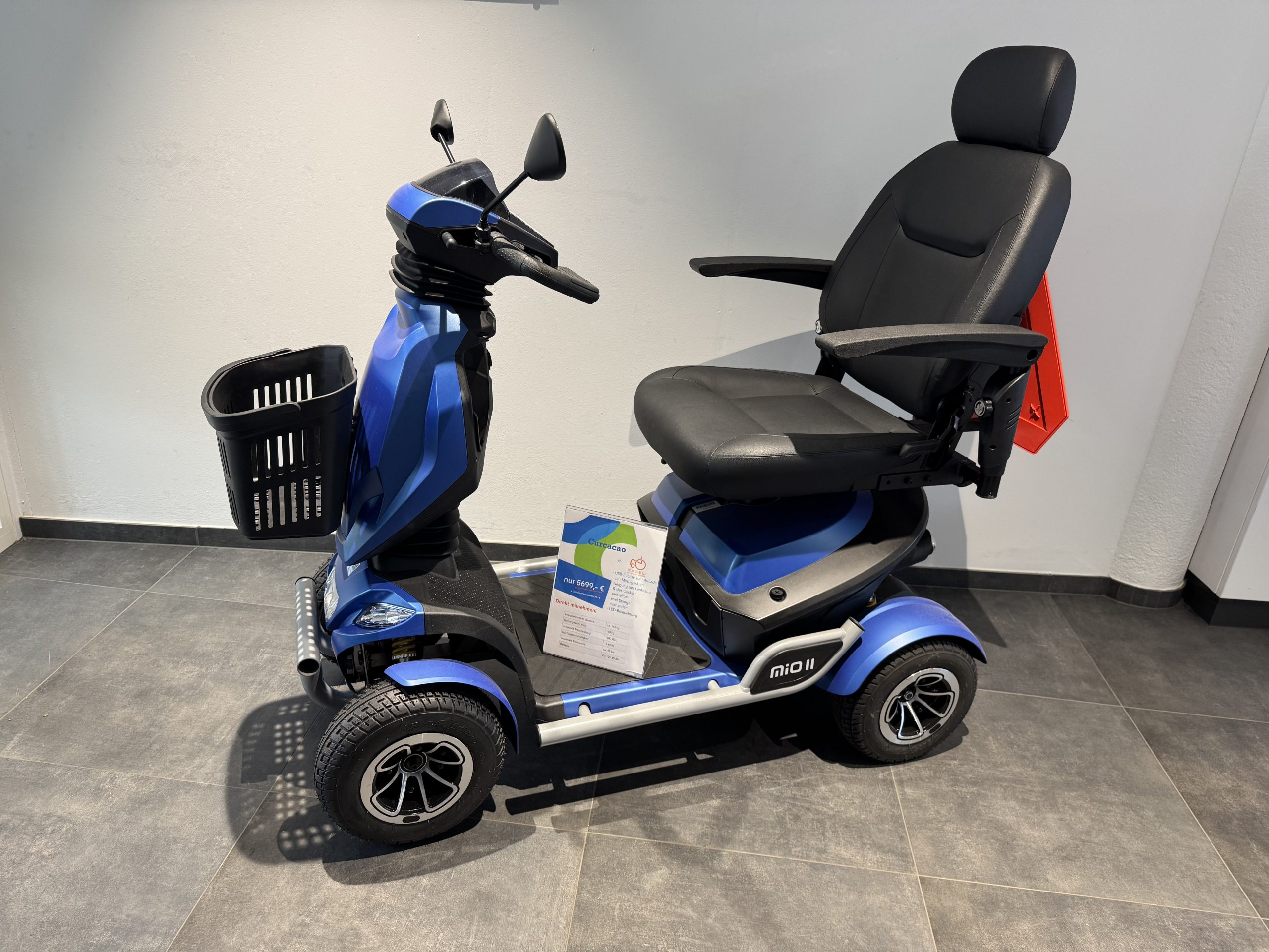 Seitenansicht Scooter